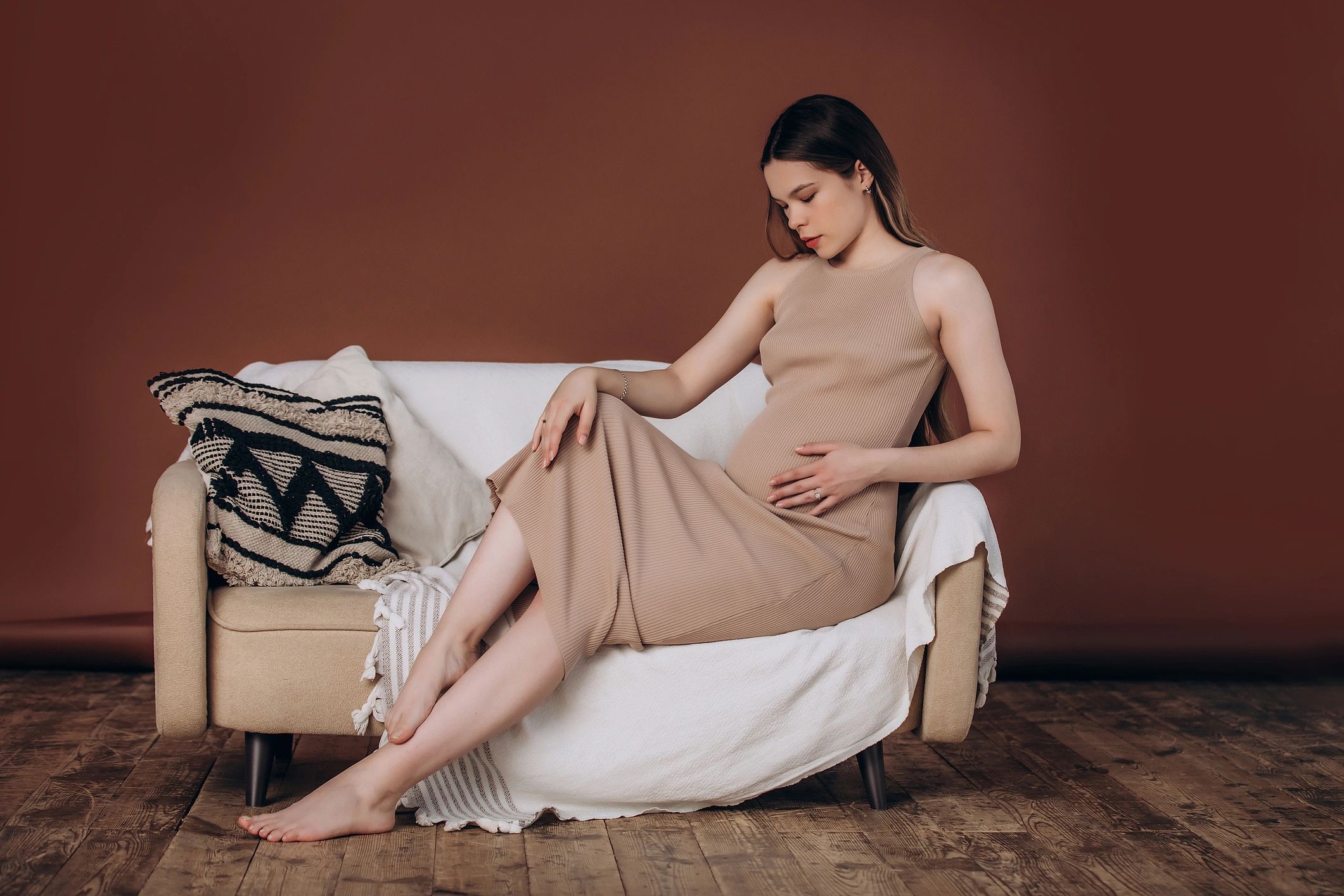 Maternity client portrait