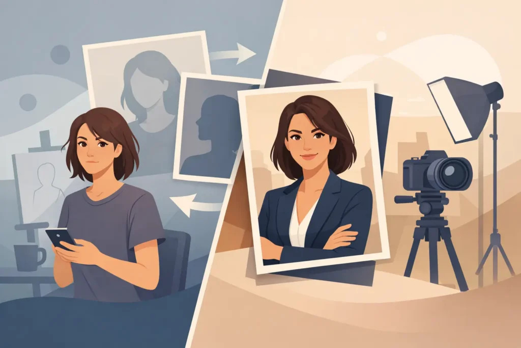 What a Branding Portrait Transformation Reveals