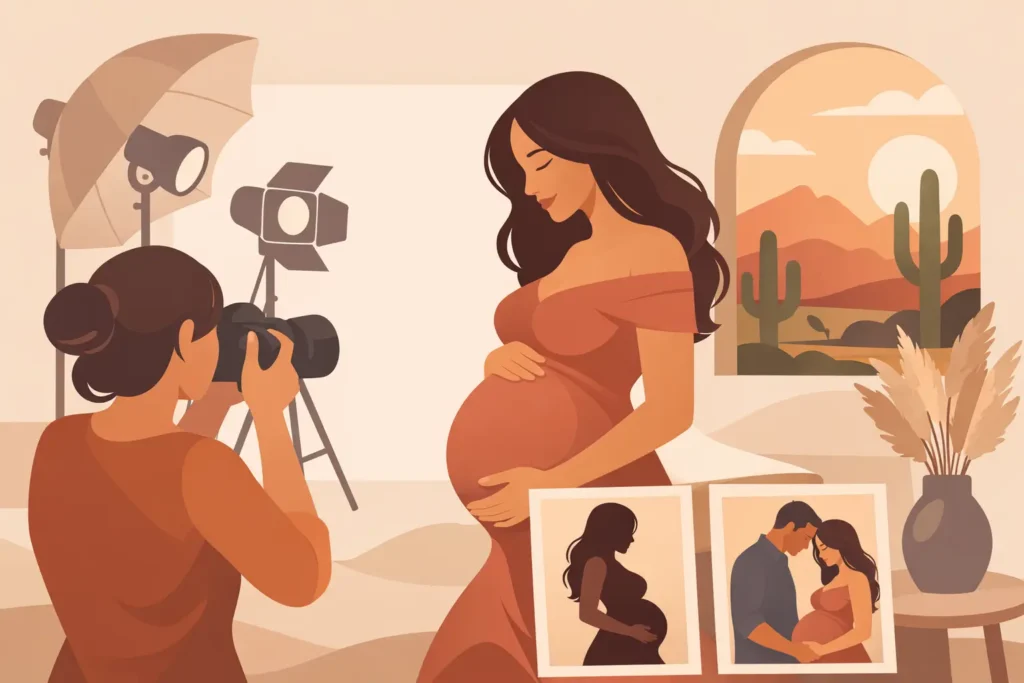 Phoenix Maternity Portrait Studio Experience