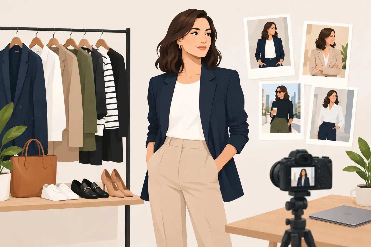 Build a Personal Branding Wardrobe That Photographs Well