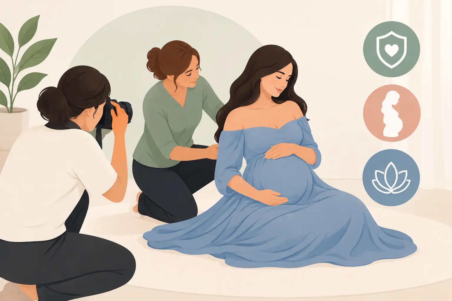Maternity Pose Safety for a Beautiful Session