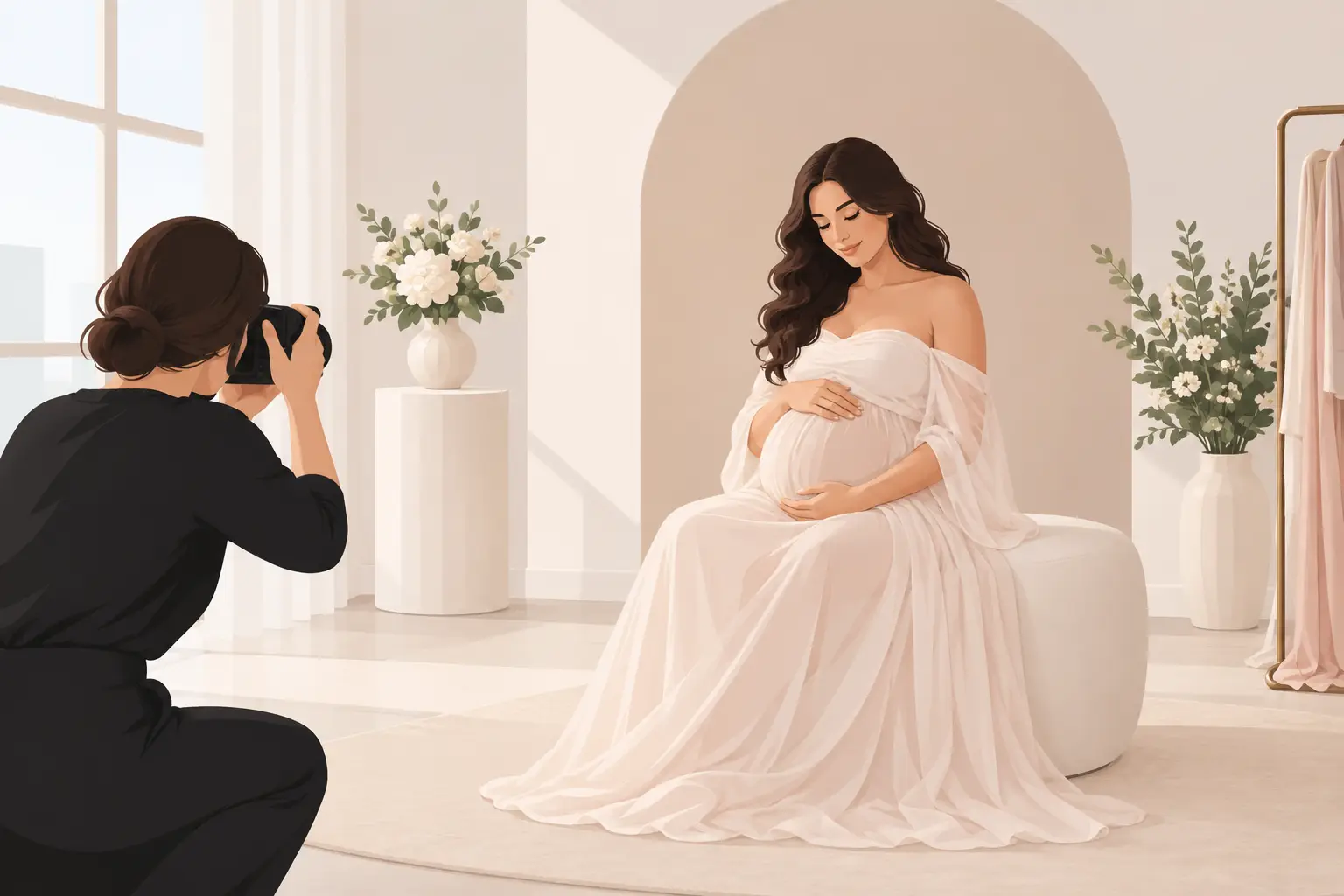Maternity Studio Review: What a Luxury Session Feels Like