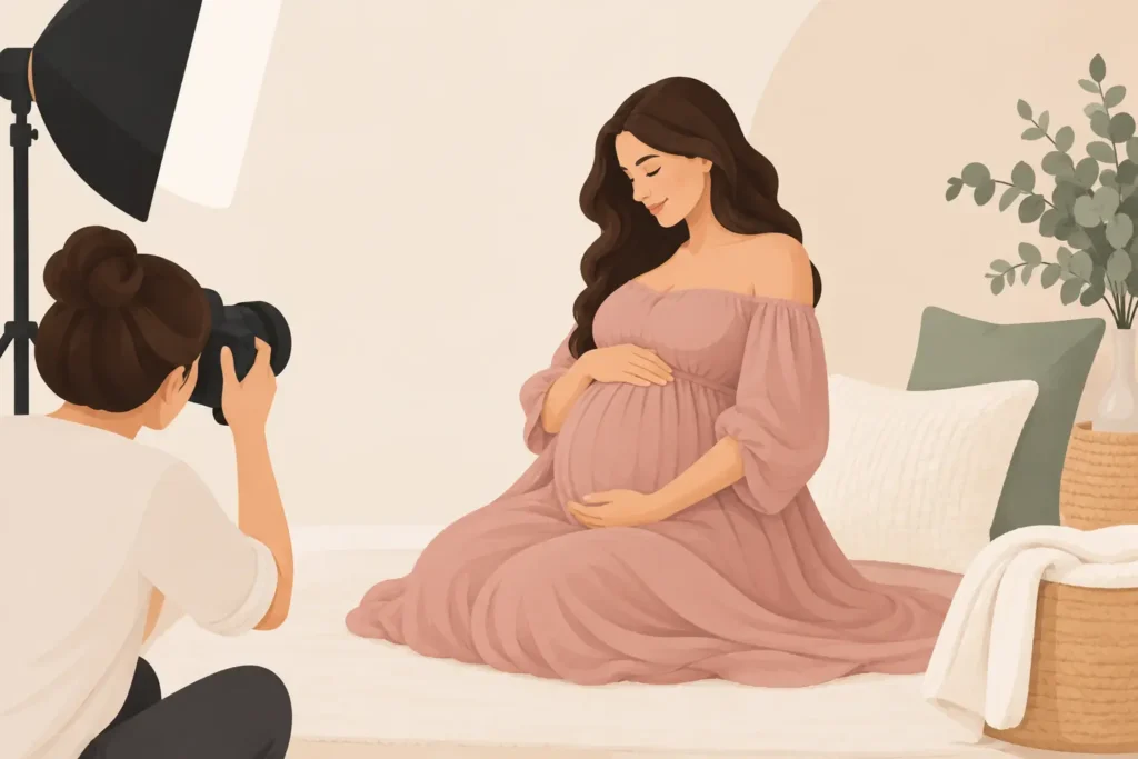 Pregnancy Photoshoot Comfort Guide for Moms